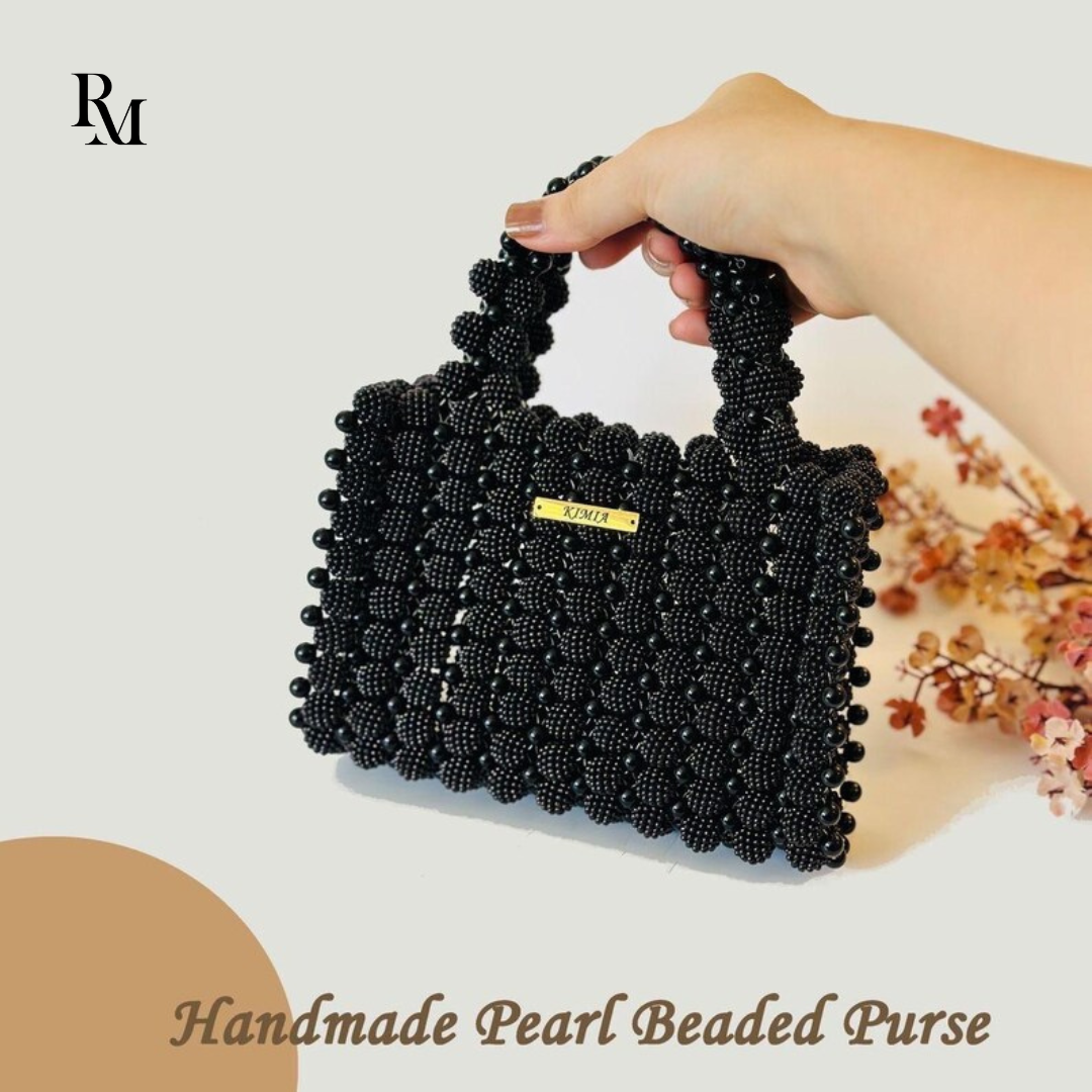 Handmade Berry Balls Acrylic Beaded Evening Bag | R&M016