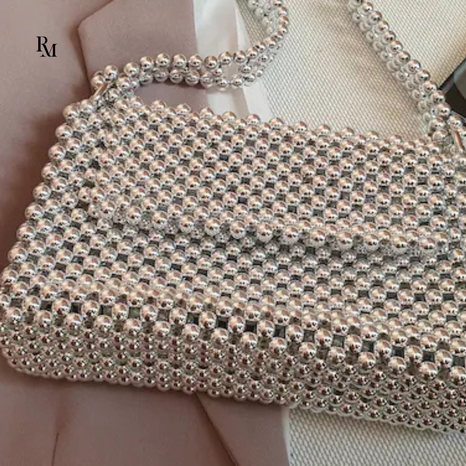 Metallic Beaded Bags