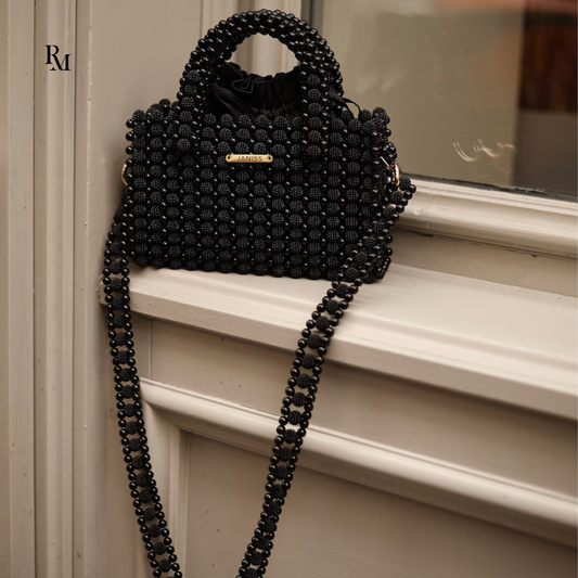 Exclusive Acrylic Beaded Handbag #003