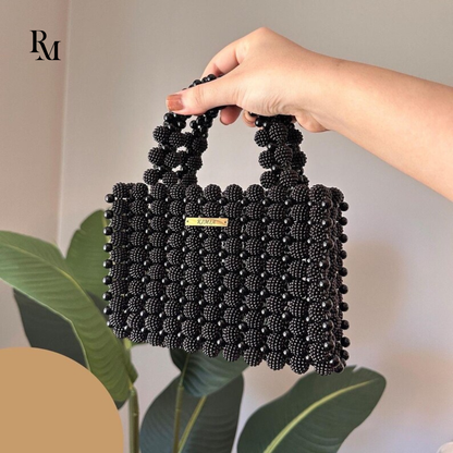 Handmade Berry Balls Acrylic Beaded Evening Bag | R&M016
