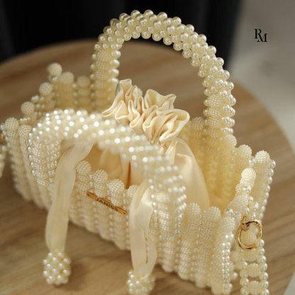 Exclusive Acrylic Beaded Handbag #003