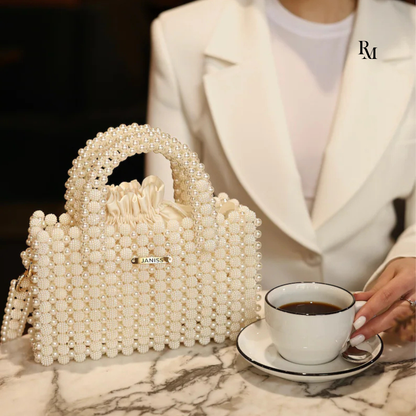 Exclusive Acrylic Beaded Handbag #003